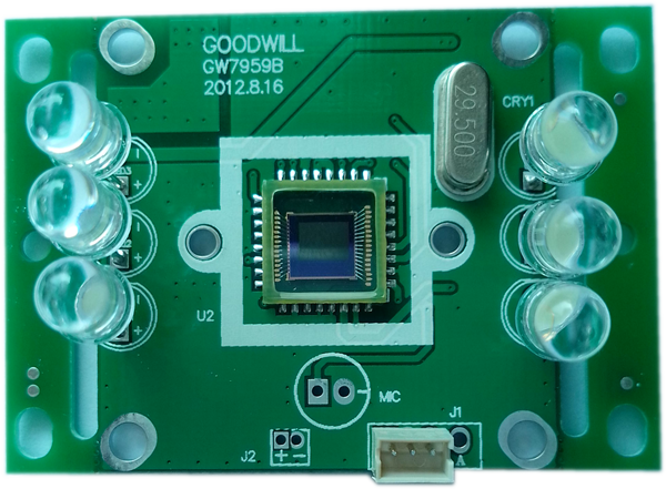 480TV visual doorbell lens board (GW7959）